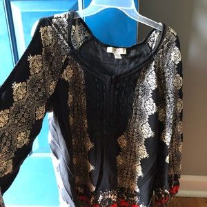 Vintage America boho open shelve top